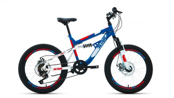 фото Велосипед двухколесный altair mtb fs 20 disc 14" 2020