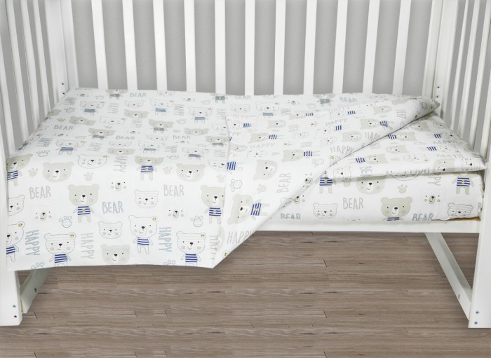 

Постельное белье AmaroBaby Baby Boom Мишка в тельняшке (3 предмета), Baby Boom Мишка в тельняшке (3 предмета)