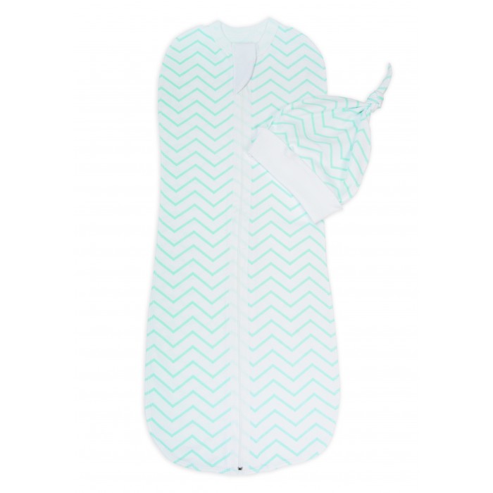 

Пеленка AmaroBaby Кокон на молнии с шапочкой Soft Hugs Зигзаг, Кокон на молнии с шапочкой Soft Hugs Зигзаг