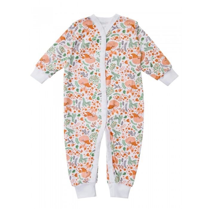

AmaroBaby Комбинезон Soft Hugs Лисички, Комбинезон Soft Hugs Лисички