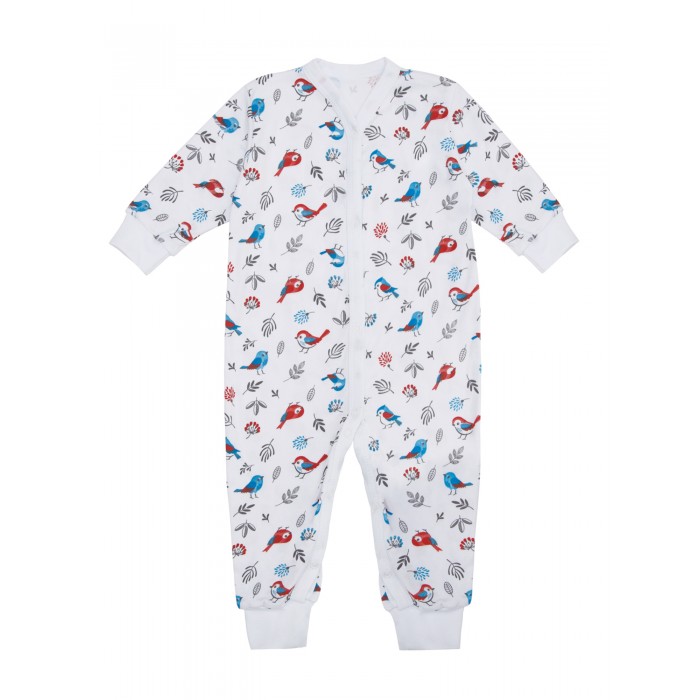 

AmaroBaby Комбинезон Soft Hugs Птички, Комбинезон Soft Hugs Птички