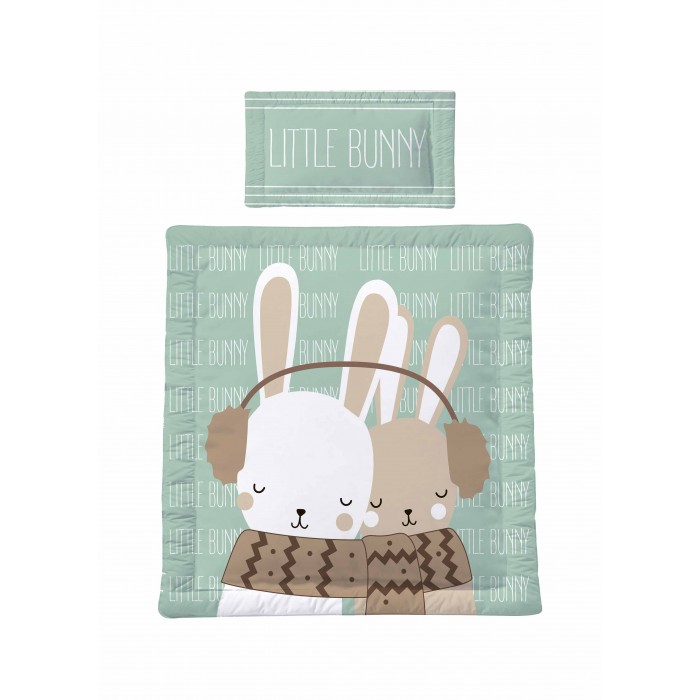 AmaroBaby Exclusive Creative Комплект в коляску Little Bunny (3 предмета)