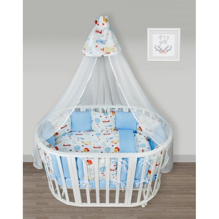 

Комплект в кроватку AmaroBaby Воздушный парад (18 предметов), Воздушный парад (18 предметов)