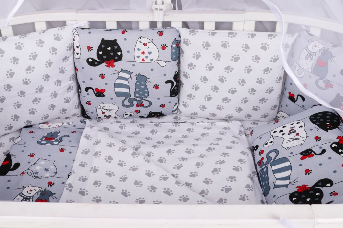 

Комплект в кроватку AmaroBaby Кошкин Дом (15 предметов), Кошкин Дом (15 предметов)