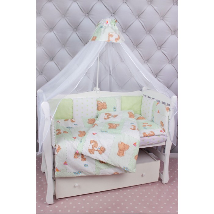 

Комплект в кроватку AmaroBaby Мишка (18 предметов), Мишка (18 предметов)