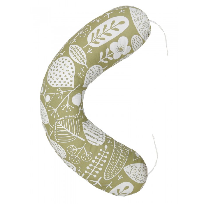 

AmaroBaby Подушка для беременных 170х25 Листья, Подушка для беременных 170х25 Листья