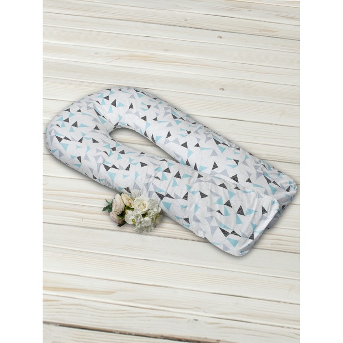 

AmaroBaby Exclusive Soft Подушка для беременных Треугольники 340х35 см, Exclusive Soft Подушка для беременных Треугольники 340х35 см