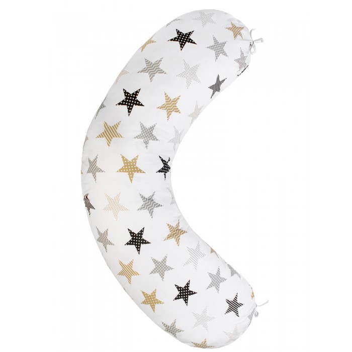 AmaroBaby Подушка для беременных Звезды пэчворк 170х25 см