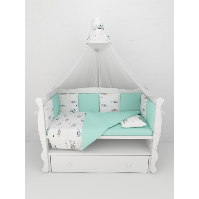 

Комплект в кроватку AmaroBaby Premium Горы (18 предметов), Premium Горы (18 предметов)