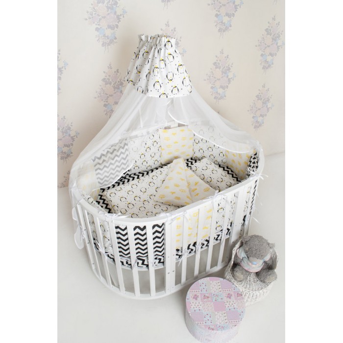 

Комплект в кроватку AmaroBaby Premium Пингвины (19 предметов), Premium Пингвины (19 предметов)