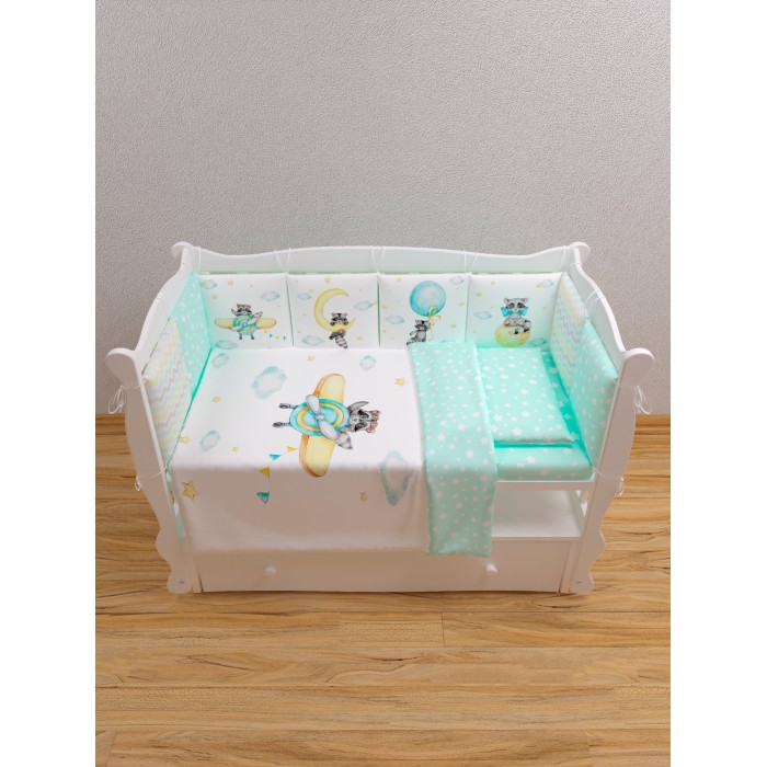 

Комплект в кроватку AmaroBaby Sky Pilot (17 предметов), Sky Pilot (17 предметов)