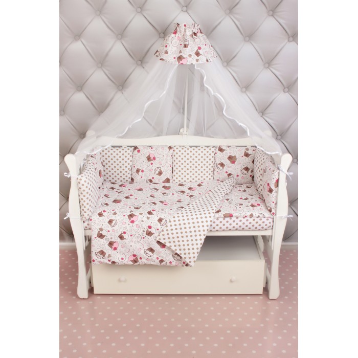 

Комплект в кроватку AmaroBaby Premium Десерт (19 предметов), Premium Десерт (19 предметов)