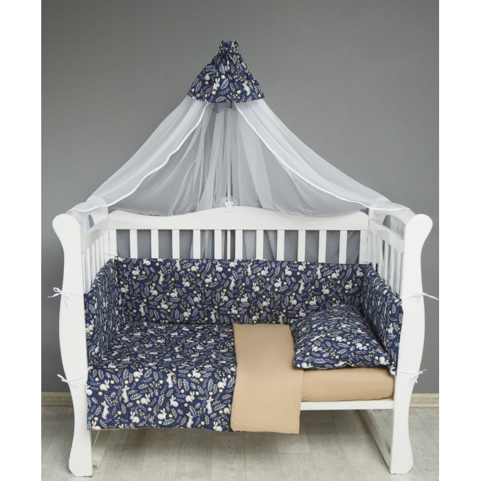 

Комплект в кроватку AmaroBaby Зайчики (7 предметов), Зайчики (7 предметов)