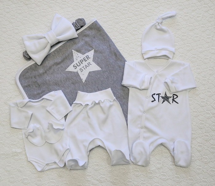 фото Комплект на выписку Argo Baby для новорожденного Star