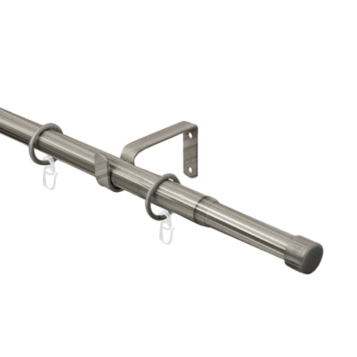 Arttex Карниз одинарный 19/16 мм Телескоп с металлическим кольцами 300/160 см 151.2