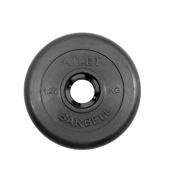 Atlet Диск обрезиненный 31 мм 1.25 кг