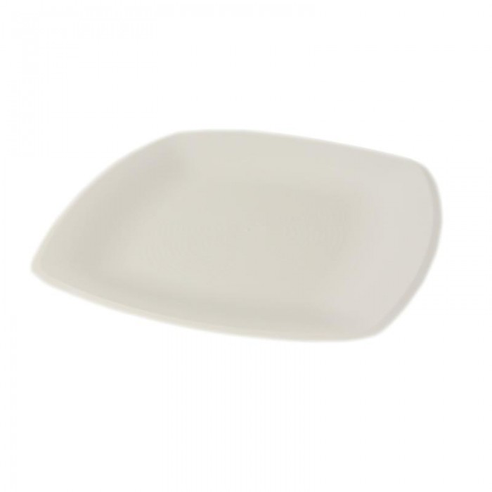 фото Авм-пластик тарелка одноразовая - блюдо квадратное 30х30 см 12 шт.