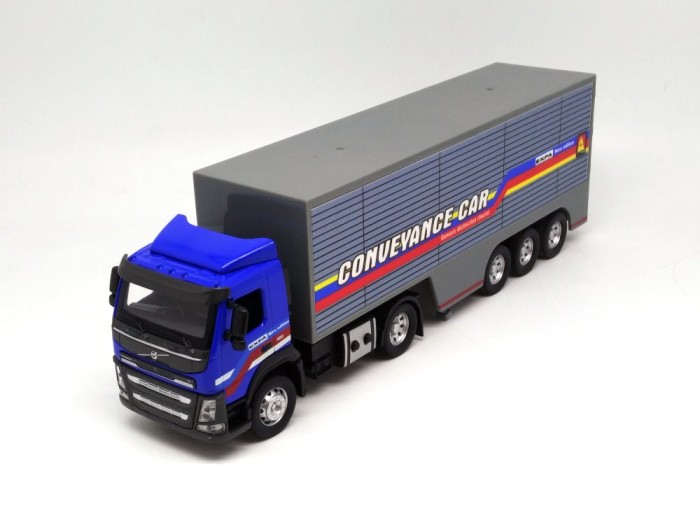 фото Автопанорама машинка цельнометаллическая volvo грузовик 1:50 jb1251181