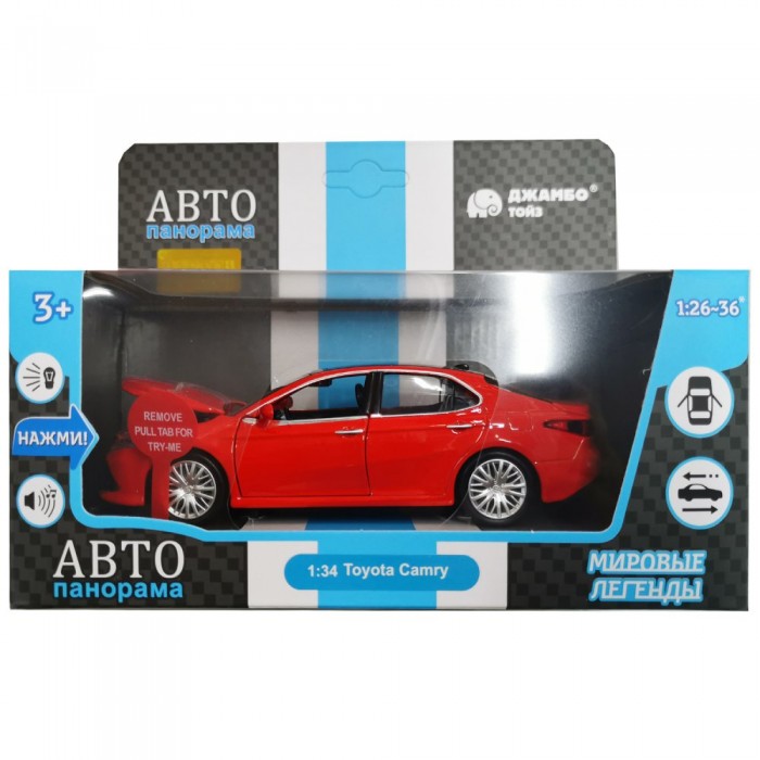 

Автопанорама Машинка Toyota Camry 1:32, Машинка Toyota Camry 1:32
