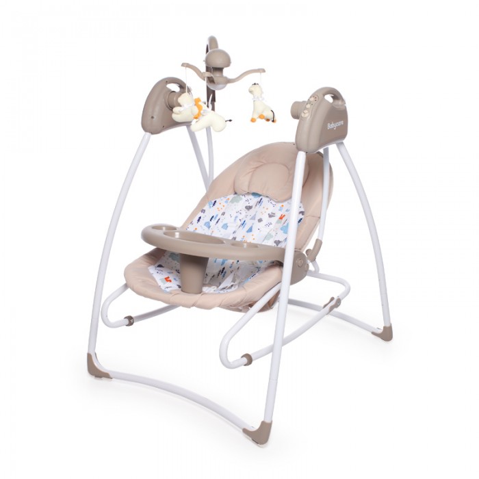 Электронные качели Baby Care Butterfly 2 в 1 с адаптером