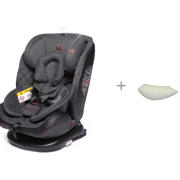 фото Автокресло baby care shelter isofix с анатомической подушкой-вкладышем protectionbaby