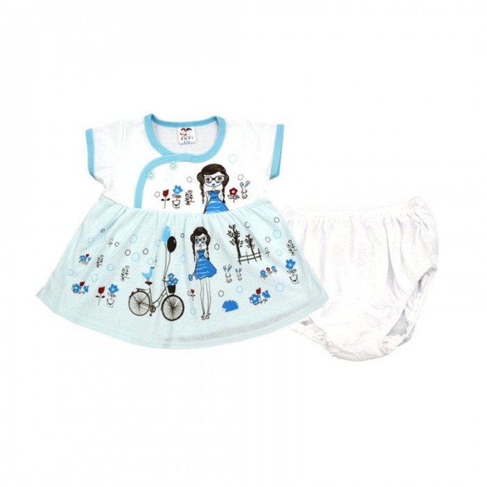 Baby Hood Комплект для девочки (платье и трусики) 14-2933