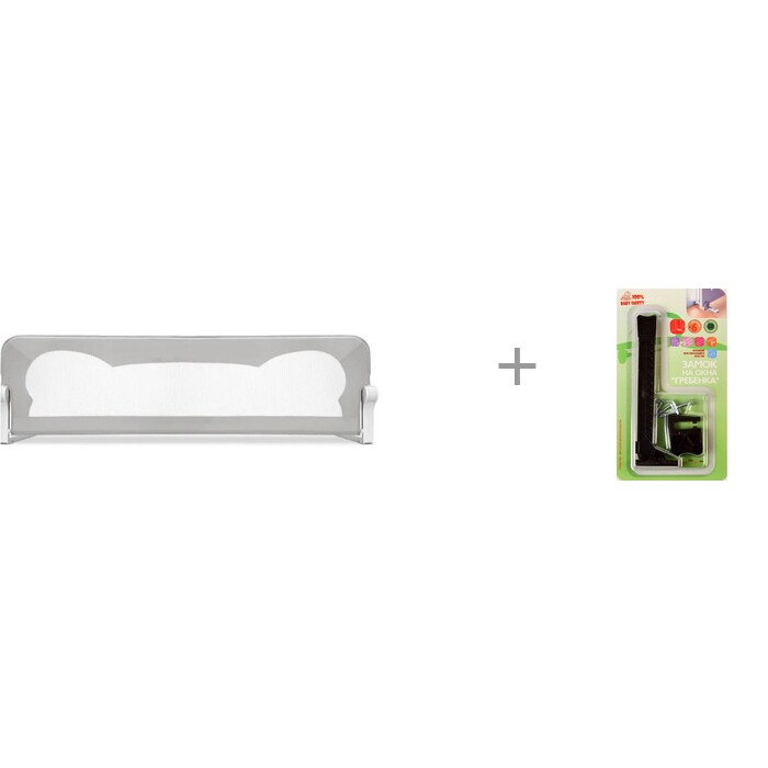 

Baby Safe Барьер для кроватки Ушки 120х42 и Замок-блокиратор Baby Safety Гребенка, Барьер для кроватки Ушки 120х42 и Замок-блокиратор Baby Safety Гребенка