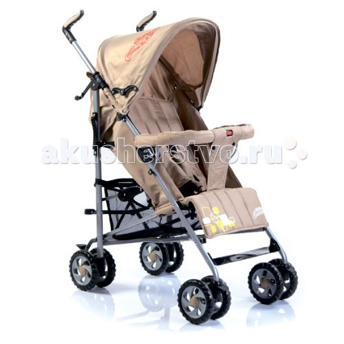 Коляска-трость Baby Care CityStyleCityStyle Коляска-трость Baby Care CityStyleCityStyleКоляска-трость Baby Care CityStyle – качественная городская коляска-трость, функционалу которой позавидуют многие прогулочные коляски. Данная модель подходит для любых погодных условий. В комплект входит утепленный чехол на ножки. Кроме того, от дождя прекрасно защищает большой капюшон. Он быстро сохнет и может раскладываться почти до бампера. Все необходимые функции посадочного места сохранены. Спинка имеет три положения наклона, подножка может регулироваться по высоте. За безопасность малыша отвечают 5-точечные ремни безопасности и мягкий бампер с перемычкой. Особенности: облегченная алюминиевая рама капюшон может опускаться достаточно низко, почти до бампера съемный бампер с мягкой обивкой спинка может раскладываться в 3 положениях регулируемая по высоте подножка 5-точечные ремни безопасности передние колеса плавающие с возможностью фиксации стояночный тормоз на задних колесах вместительная корзина для вещей коляска складывается тростью Длина спального места 78 см, сидячего места - 19 см, с поднятыми ножками - 34 см, ширина - 31 см. Вес: 6,5 кг.<br>