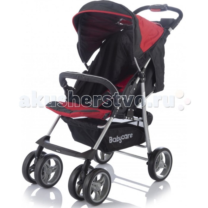Прогулочная коляска Baby Care VoyagerVoyager Прогулочная коляска Baby Care VoyagerVoyagerПрогулочная коляска Baby Care Voyager – замечательный вариант для ежедневных прогулок с малышом. Коляска предназначена для малышей от 6 месяцев. Именно в этот период малыши начинают активно развиваться и уже могут самостоятельно сидеть. Основными достоинствами модели являются надежность и высокое качество используемых материалов, простота и легкость конструкции, а также удобное и комфортное управление. Легкое алюминиевое шасси способствует значительному снижению веса коляски (всего 7.5 кг). Особенности: 3 положения спинки (включая горизонтальное 170 градусов) 5-ти точечный ремень безопасности с мягкими наплечниками Жесткая спинка с плавно регулируемым наклоном Облегченная алюминиевая рама Двойные плавающие передние колеса с фиксацией Амортизаторы (металлические пружины) Диски из ударопрочного и морозостойкого пластика Колеса из вспененной искусственной резины пеноплена с добавлением каучука, по асфальту не гремят Подставка для родителей Легко и компактно складывается (одной рукой) Для детей от 0,5 до 3-х лет (до 18 кг).<br>