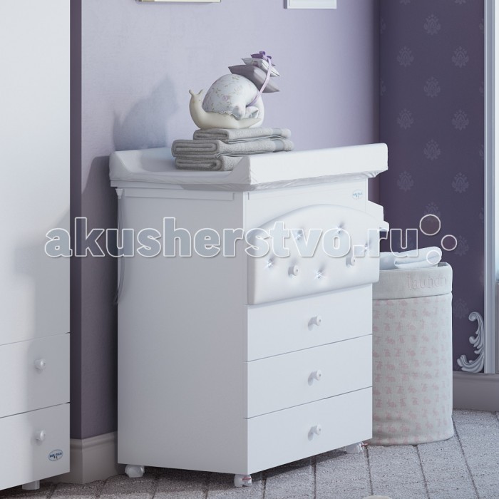 

Комод Baby Italia Baby Bath Pelle пеленальный (4 ящика)