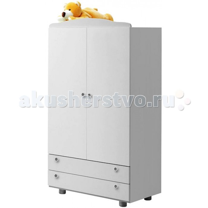Шкаф Baby Italia Wardrobe Standart двустворчатыйWardrobe Standart двустворчатый Шкаф Baby Italia Wardrobe Standart двустворчатыйWardrobe Standart двустворчатыйШкаф Baby Italia Wardrobe Standart двустворчатый изготовлен из прочной экологически чистой древесины бука и покрыт натуральными и нетоксичными лаками. Двустворчатый шкаф Baby Italia Standart идеально подойдет ко всей серии мебели и аксессуаров от Baby Italia, а также позволит создать полностью завершенный интерьер детской комнаты. Для производства используются исключительно экологически чистые материалы безопасные для детей. Особенности: двустворчатый шкаф уникальный дизайн и практичность соответствует всем европейским стандартам безопасности и не имеет острых углов или деталей хорошо прилегающие закрытые шурупы и болты – отсутствие царапин и мелких травм у детей пространство между дном шкафа и полом позволяет осуществлять влажную уборку без необходимости передвигать его перегородка две перекладины для вешалок два выдвижных ящика удобные эргономичные ручки пространство между дном шкафа и полом позволяет осуществлять влажную уборку без необходимости передвигать шкаф внутреннее наполнение: 1 длинная перекладина для одежды, полок нет. Материалы: экологически чистая древесина бука покрытие натуральными и нетоксичными лаками Размеры (вхгхш): 175х94х59 см<br>