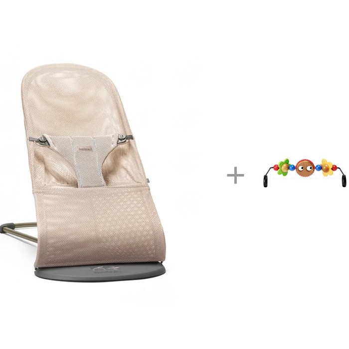 BabyBjorn Кресло-шезлонг Bliss Mesh и Подвеска Balance для кресла-качалки
