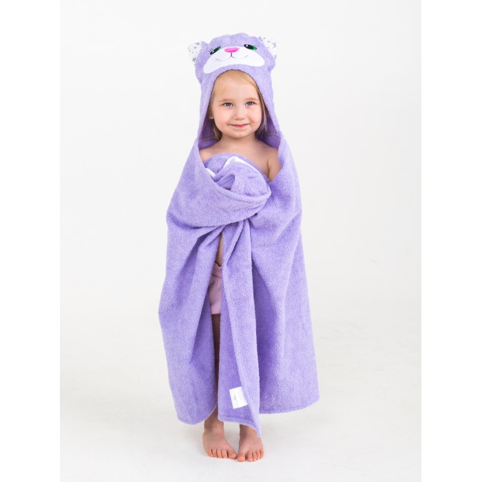 

BabyBunny Полотенце с капюшоном Кошечка, Полотенце с капюшоном Кошечка