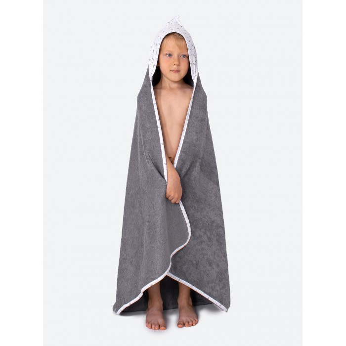 BabyBunny Детское махровое полотенце с уголком 100х100 см 7C302