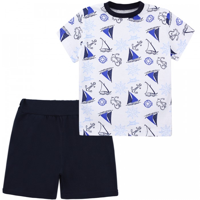  Babycollection Комплект одежды для мальчика Морячок (футболка, шорты)