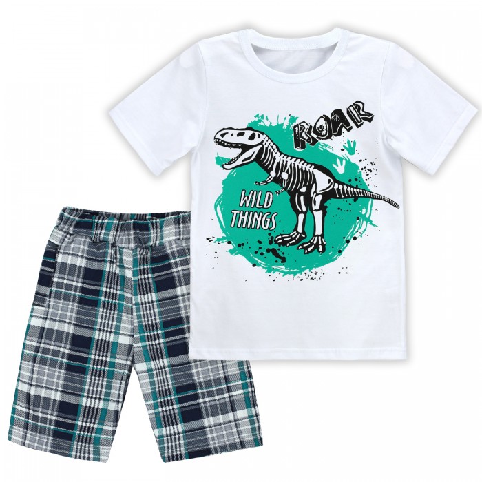  Babycollection Костюм Большой динозавр (футболка, шорты)