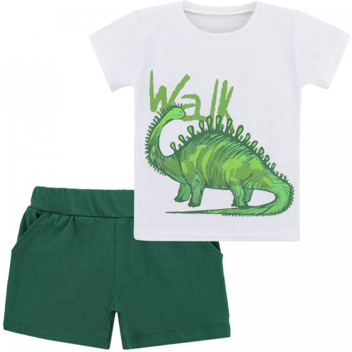  Babycollection Костюм для мальчика Гуляем с динозавром