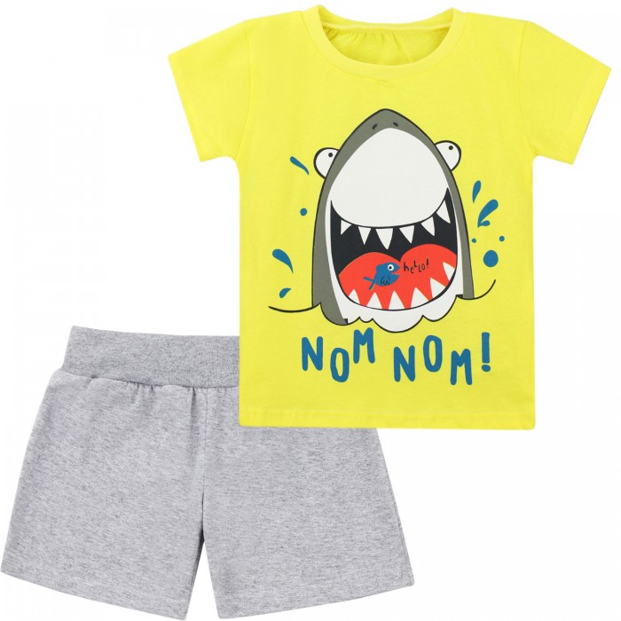  Babycollection Костюм для мальчика Зубастая акула (футболка, шорты)