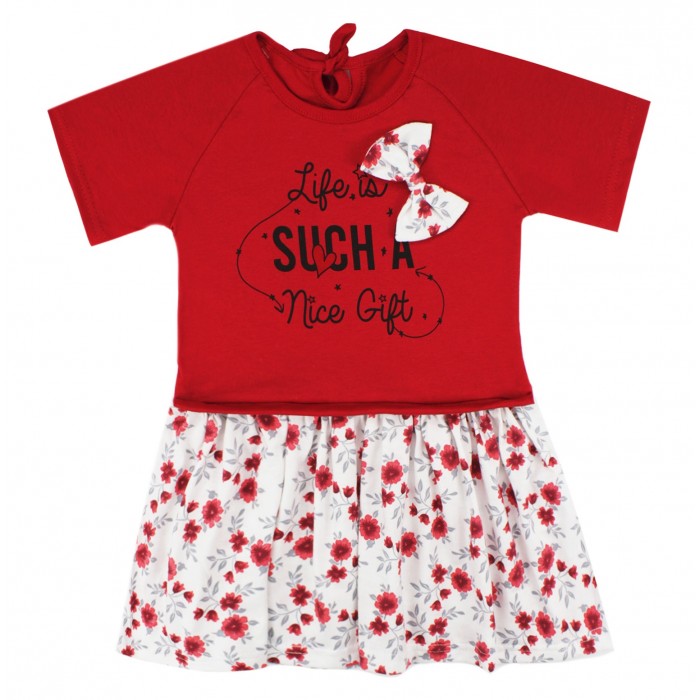 

Babycollection Платье с коротким рукавом Цветы, Платье с коротким рукавом Цветы