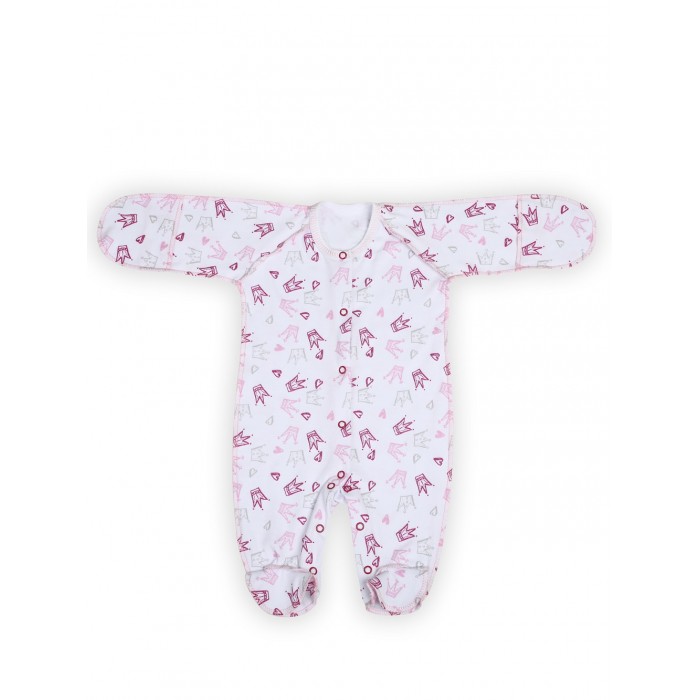 Боди, песочники, комбинезоны Babyglory Комбинезон швы наружу для девочки Little Boss