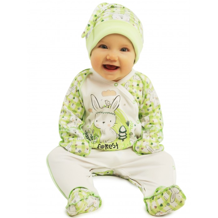 Babyglory Комбинезон Клеточка-Зая KL001