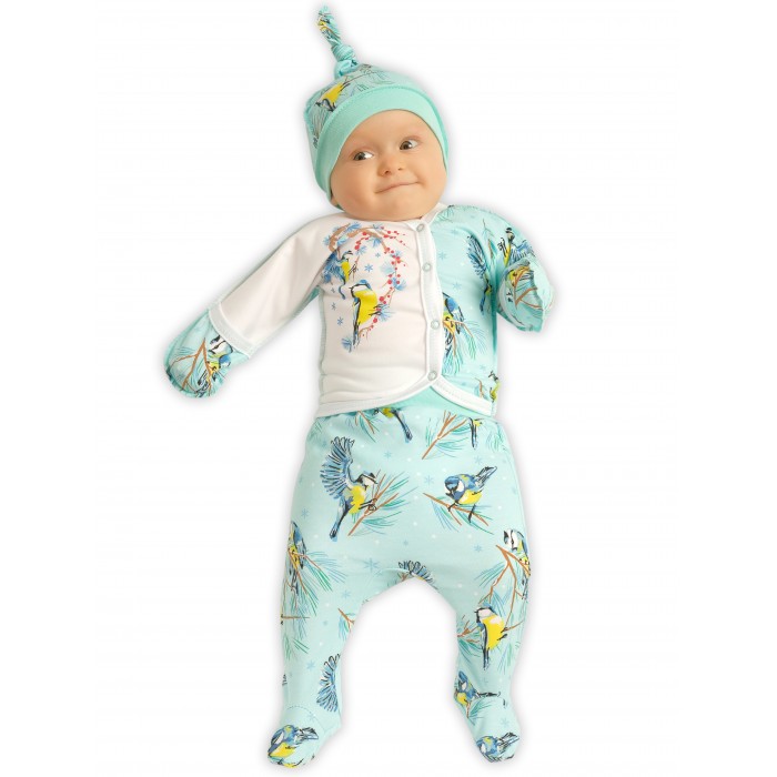 Babyglory Комплект распашонка и ползунки Зимняя сказка 590₽