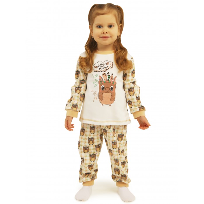 

Babyglory Пижама Клеточка-Сова KL005, Пижама Клеточка-Сова KL005