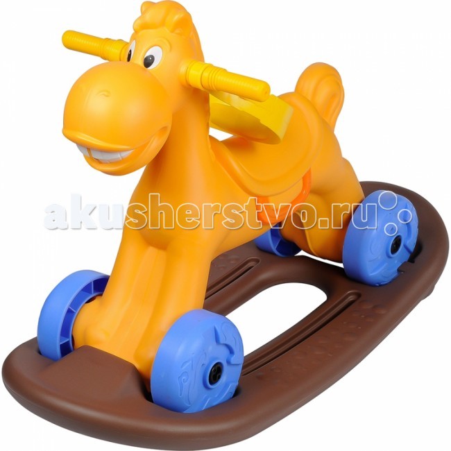 Каталка BabyOne Ching-Ching 2 в 1 Конек-ГорбунокChing-Ching 2 в 1 Конек-Горбунок Каталка BabyOne Ching-Ching 2 в 1 Конек-ГорбунокChing-Ching 2 в 1 Конек-ГорбунокКрасивая, отлично выполненная игрушка обязательно порадует малыша. Яркий цвет, многофункциональность, удобство и простота использования - все это непременно понравится вашему ребенку! Лошадка-каталка выполнена из высококачественных материалов, выглядит очень реалистично, безопасна для малышей. Эта игрушка может использоваться как каталка на колесиках (отлично для любознательных малышей, которые любят путешествовать по квартире) и как качели. За ручки каталки удобно держаться, а ножка ребенка никогда не соскользнет, благодаря выпуклому рисунку на подставке для стоп. Исключена возможность опрокинуться на качалке, но не стоит оставлять маленького ребенка с игрушкой одного. В то же время она быстро и легко трансформируется из качели в каталку на колесиках. Игрушка имеет удобное сиденье, которое не скользит и не натирает ножки ребенку. Лошадка непременно понравится вашему малышу. Вес: 3.63 кг Объем: 0,01 м3 Размер: 71x33x51 см<br>