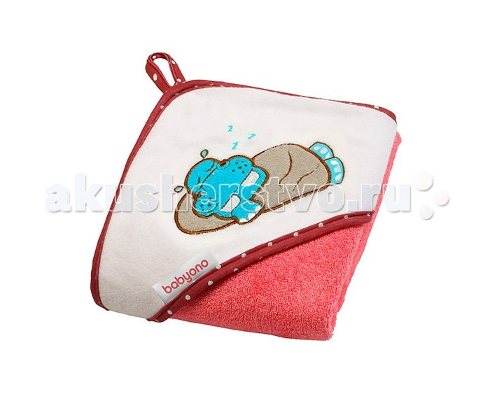 Полотенца BabyOno Полотенце Hippo 100Х100 см, Полотенца - артикул:451004 Полотенца BabyOno Полотенце Hippo 100Х100 см, Полотенца - артикул:451004