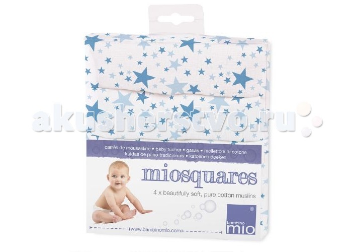 Пеленка Bambino Mio муслиновая 2 шт. 120x120муслиновая 2 шт. 120x120 Пеленка Bambino Mio муслиновая 2 шт. 120x120муслиновая 2 шт. 120x120Муслиновые простынки, многофункциональные, размер - 120*120 см, из натурального супер-мягкого хлопка. Машинная стирка и сушка, не отбеливать, гладить теплым утюгом.<br>