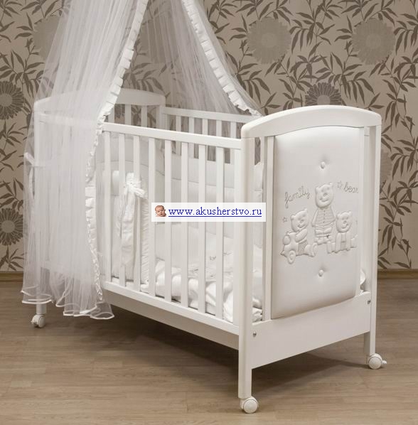 

Детская кроватка Bambolina Family 125х65, Family 125х65