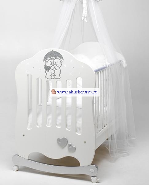 

Детская кроватка Bambolina Fantasia 125х65, Fantasia 125х65
