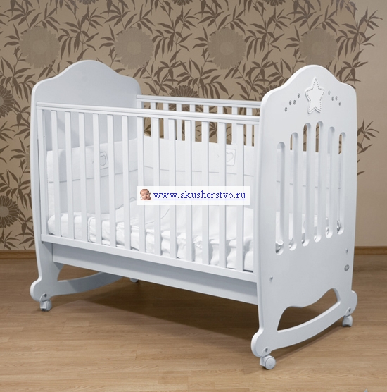 

Детская кроватка Bambolina Star 125х65, Star 125х65