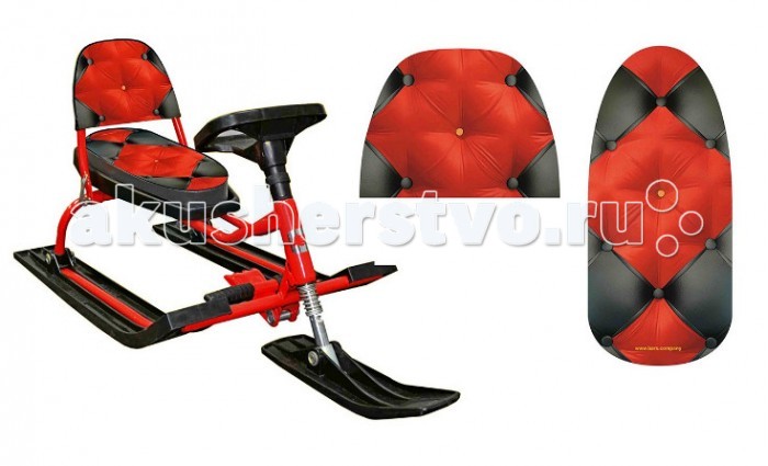 Снегокат Барс (Russian Winter) 104 Comfort Soft со складной спинкой104 Comfort Soft со складной спинкой Снегокат Барс (Russian Winter) 104 Comfort Soft со складной спинкой104 Comfort Soft со складной спинкойСнегокат со складной спинкой Russian Winter Comfort Soft 104 - с усиленной конструкцией, станет для Вашего ребенка желанным подарком. Ребенок сможет наслаждаться поездкой на снегокате, ведь для этого все предусмотрено: мягкое сиденье с удобной складывающейся спинкой; удобный руль и управление; широкие, устойчивые лыжи из прочного пластика; амортизатор на передней лыже и конечно сам дизайн. Снегокат имеет помимо всего прочего важнейшее новшество - складную спинку. Когда она Вам не нужна - Вы можете просто сложить ее и кататься как Вам удобно. Чехол, который надевается на данную спинку может также использоваться как дополнительная сумка для вещей. На данном снегокате с такой спинкой и мягким сиденьем (кстати на сиденье можно еще надеть утепленный чехол) можно уехать далеко по снежным дорогам и насладиться крутым спуском! Особенности снегоката: · Складывающаяся спинка · Необычный, тематический дизайн · Тормозная система · Амортизатор · Подставка для ножек · Удобный руль управления · Мягкое сиденье Размер: 112.5х27.5х48.5 см Вес: 8 кг Максимальная нагрузка - 100 кг.<br>